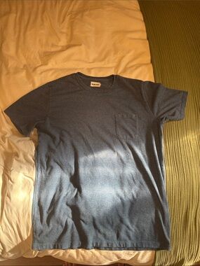 Taylor Stitch Indigo Heavy Bag Tee